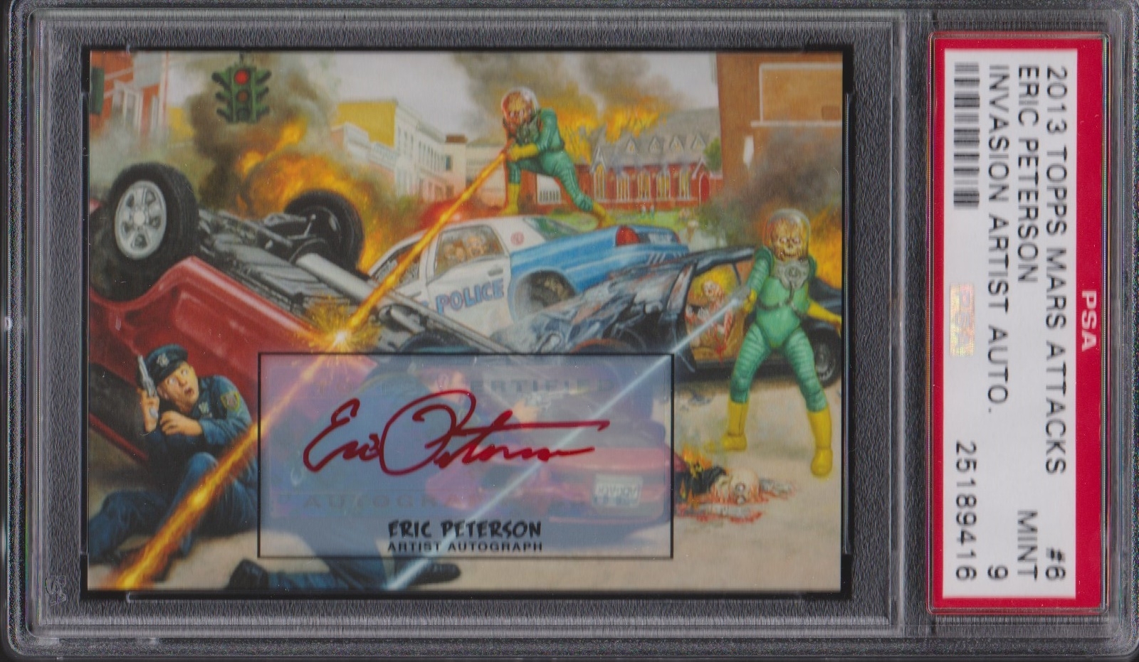 Non-Sports - 2013 Topps Mars Attacks Invasion Artist Autograph